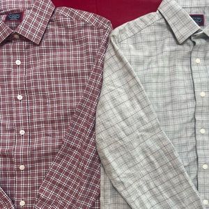 Men’s Untuckit medium long sleeve shirts